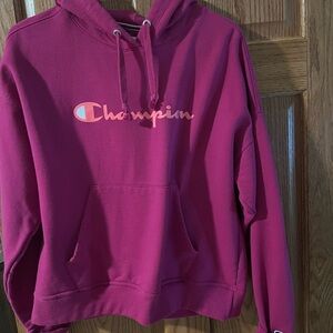 Champion Fuchsia Hoodie